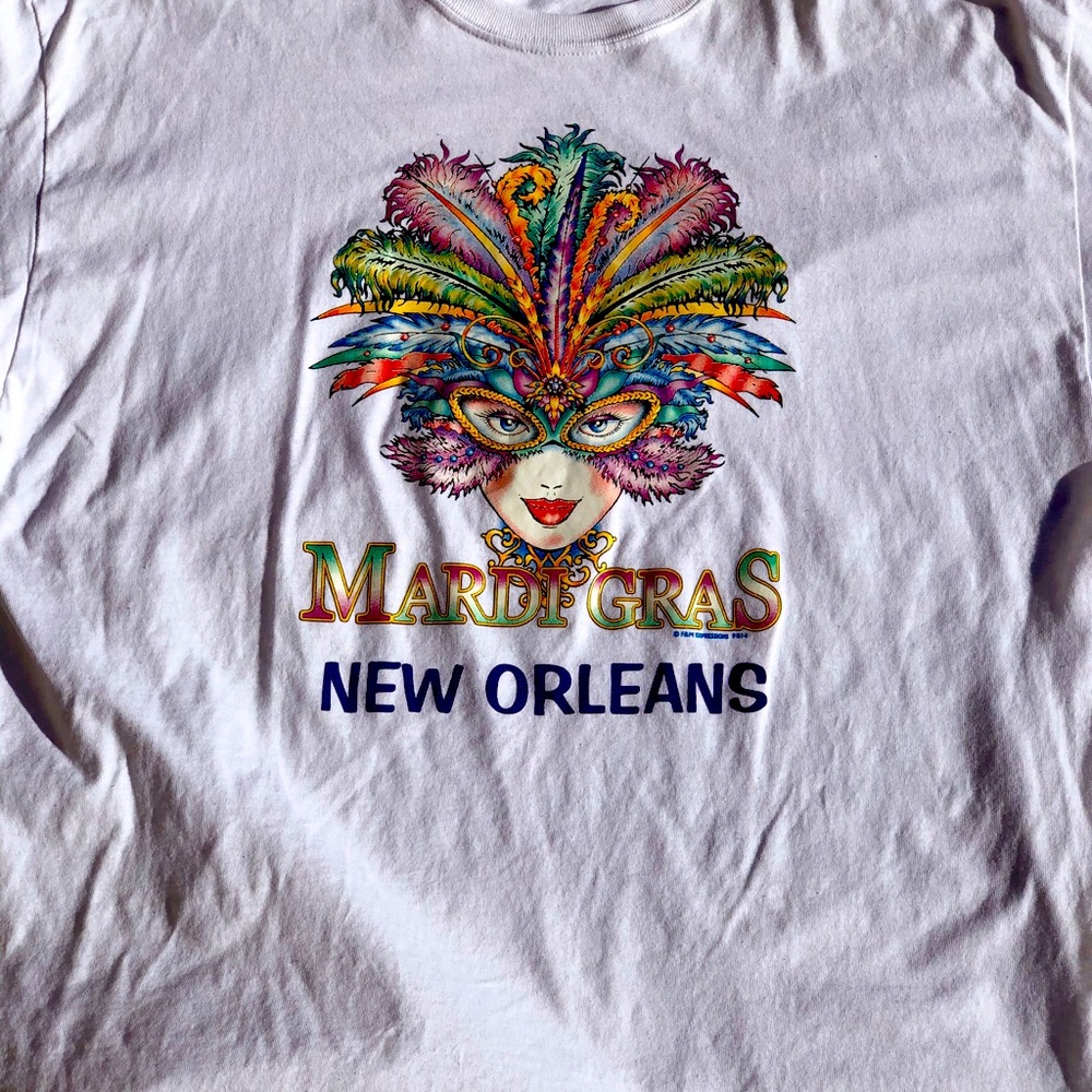 Vintage Mardi Gras shirt